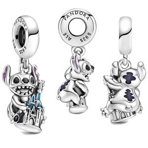 Disney Parks Exclusive Pandora Stitch Charm